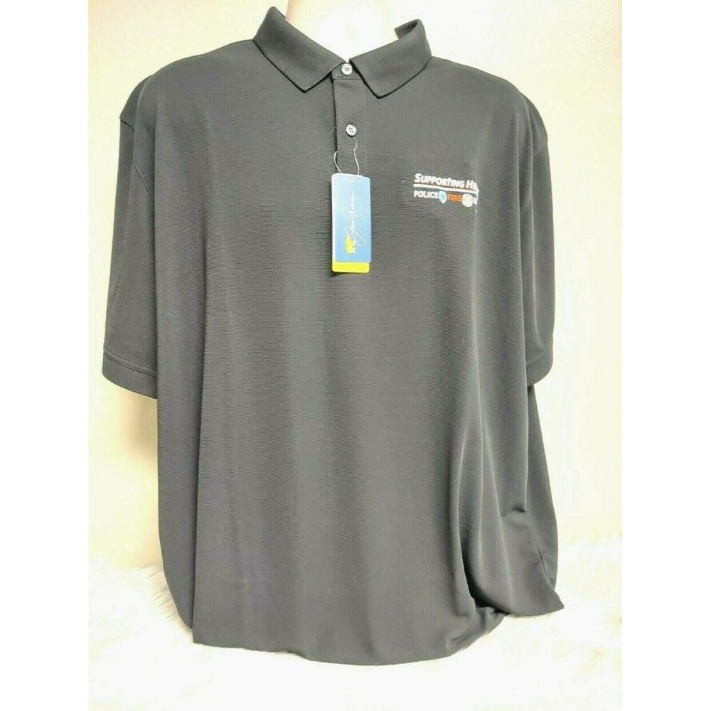 Jack Nicklaus Golf Polo Shirt Supporting Heroes Police‎ Fire
